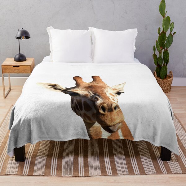 Item preview, Cute Giraffe tongue out designed and sold by africanvisuals.