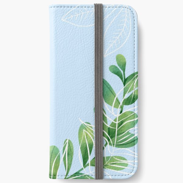 Tropical Leaf iPhone Wallet