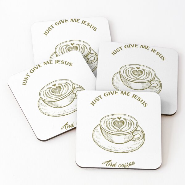 Item preview, Just Give Me Jesus and Coffee designed and sold by erenton.
