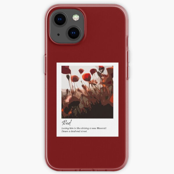 Rot - Taylor Swift iPhone Flexible Hülle