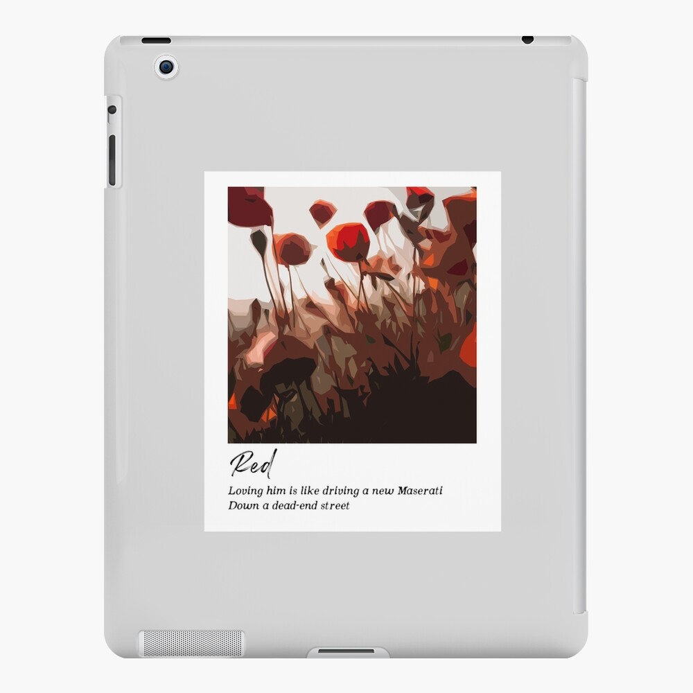 Red - Taylor Swift iPad Case & Skin by nd-creates