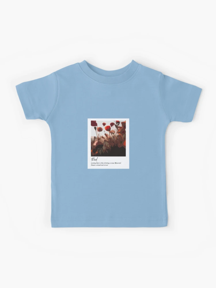 Red - Taylor Swift Kids T-Shirt by nd-creates