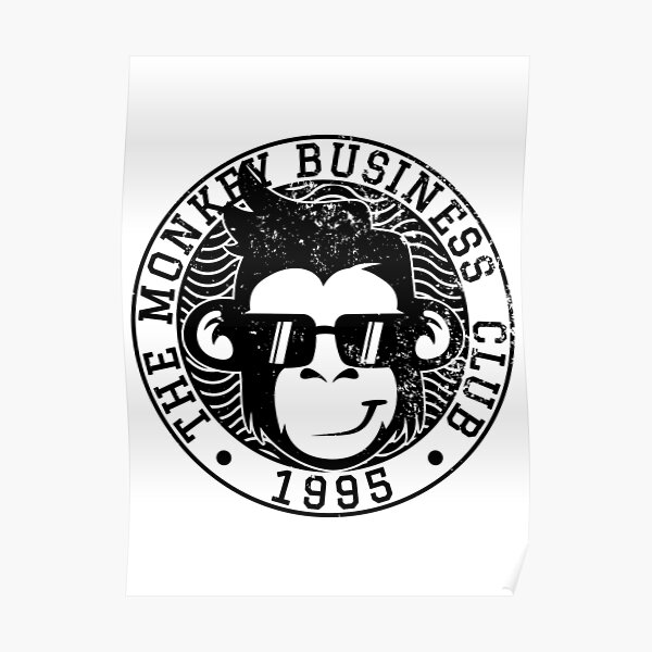 The Monkey Business Club 1995 Poster