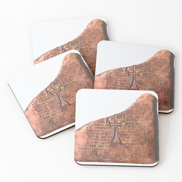 Item preview, Grail Tablet cushion set of 4 designed and sold by CaptnQUINT.