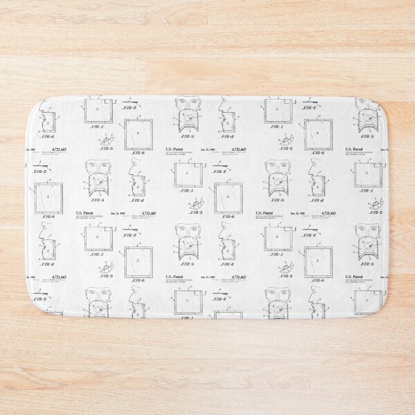 Item preview, Dental Dam with Integral Deformable Frame 1988 patent designed and sold by InkedArtPrints.
