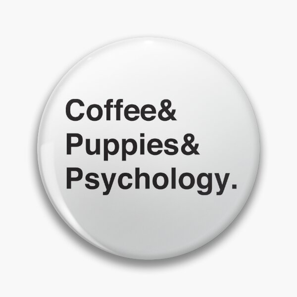 Item preview, Coffee and Puppies and Psychology designed and sold by jazzydevil.
