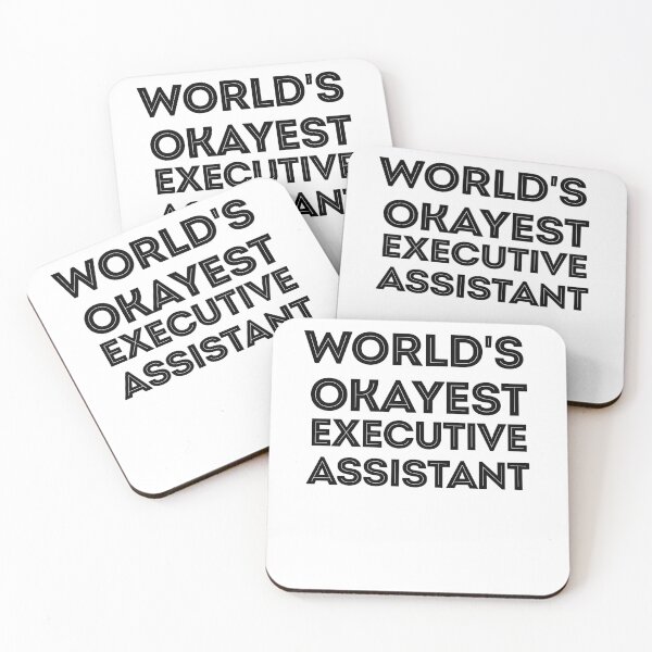 Item preview, World's Okayest Executive Assistant designed and sold by TeesYouWant.