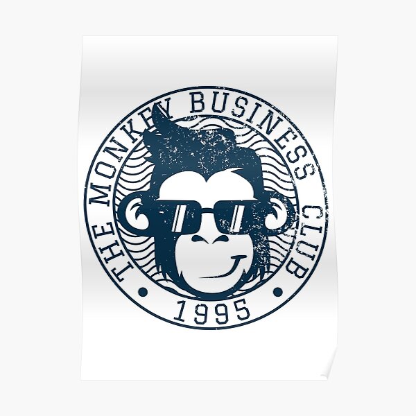 The Monkey Business Club 1995 Poster