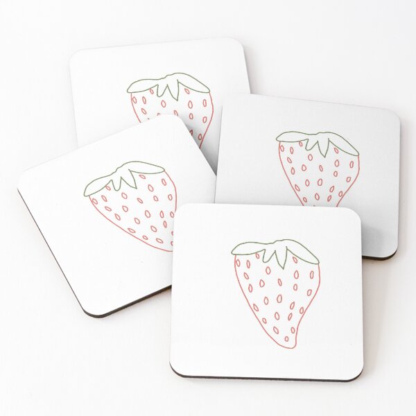 Item preview, Strawberry Outline designed and sold by aracelisechrist.