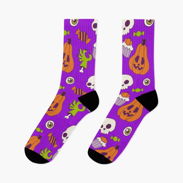 Item preview, Halloween ugly sweater - Pattern - Pumpkin, spooky, zombi, boo , pumpkin, candy, poison, bones designed and sold by Nossikko.
