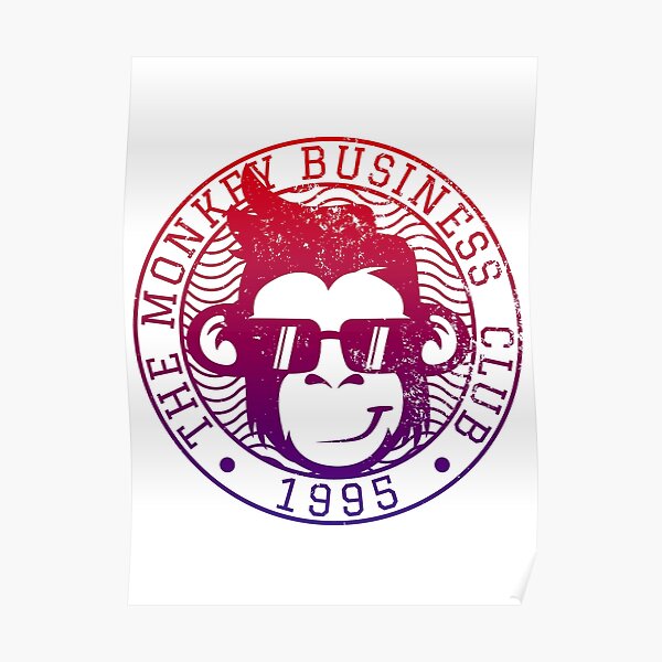 The Monkey Business Club 1995 Poster
