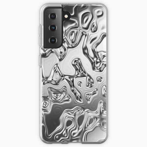 Holographic Abstract Waves - Comet Samsung Galaxy Soft Case