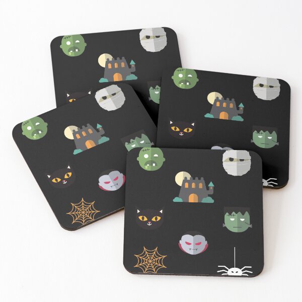 Item preview, Monsters in the Haunted House - Halloween Monsters - Sticker Pack by Boo-da-chay designed and sold by Boo-da-chay.