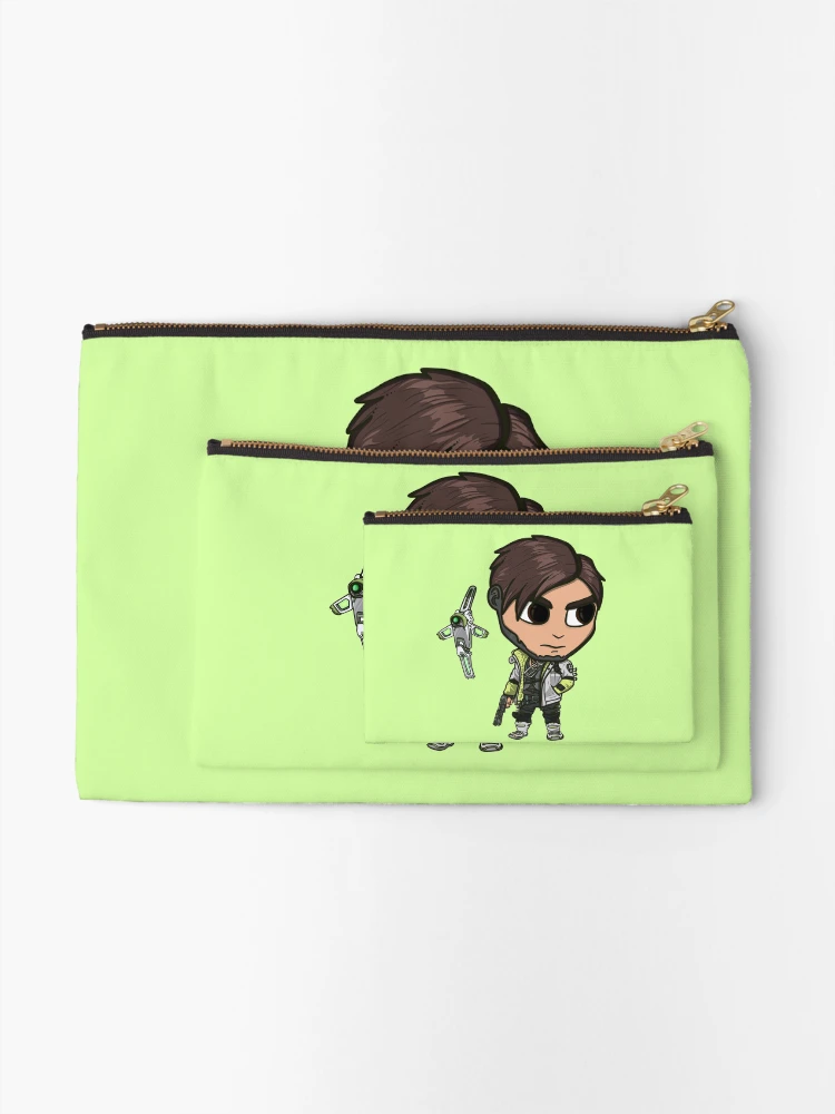 Thumbnail 2 of 4, Zipper Pouch, Crypto designed and sold by RynTheArtist.
