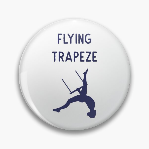 Item preview, Flying trapeze split (vertical) (blue) designed and sold by Hilda Rytteke.
