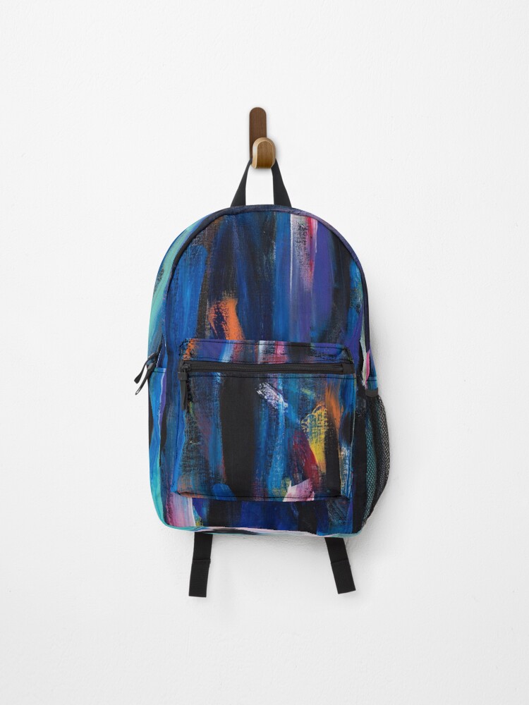 Thumbnail 1 of 3, Backpack, Color Splash designed and sold by artbydanielle.