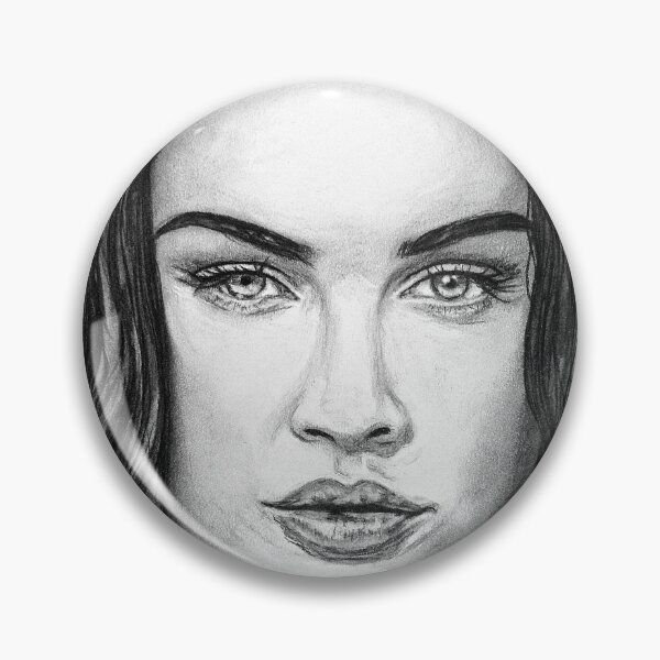 Item preview, Meg Fox in black and white designed and sold by GittaG74.