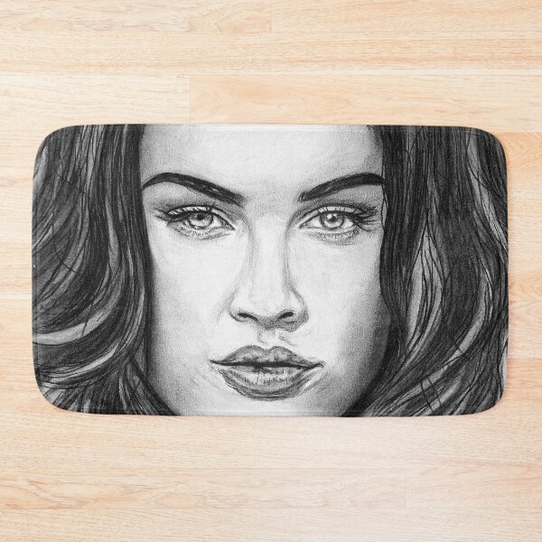 Item preview, Meg Fox in black and white designed and sold by GittaG74.