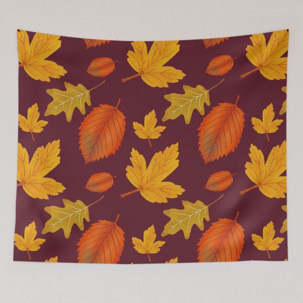 Item preview, Fall Leaf Pattern Autumn Leaves designed and sold by ChloesNook.
