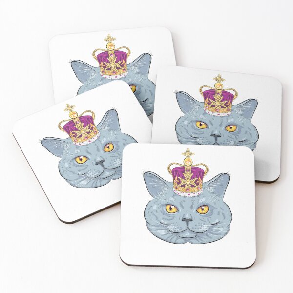 Item preview, Crowned cat designed and sold by Sasha-Arts.