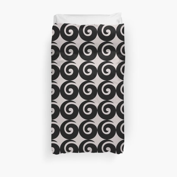 Motif en spirale polynésienne Maori Koru pour les articles ménagers Housse de couette