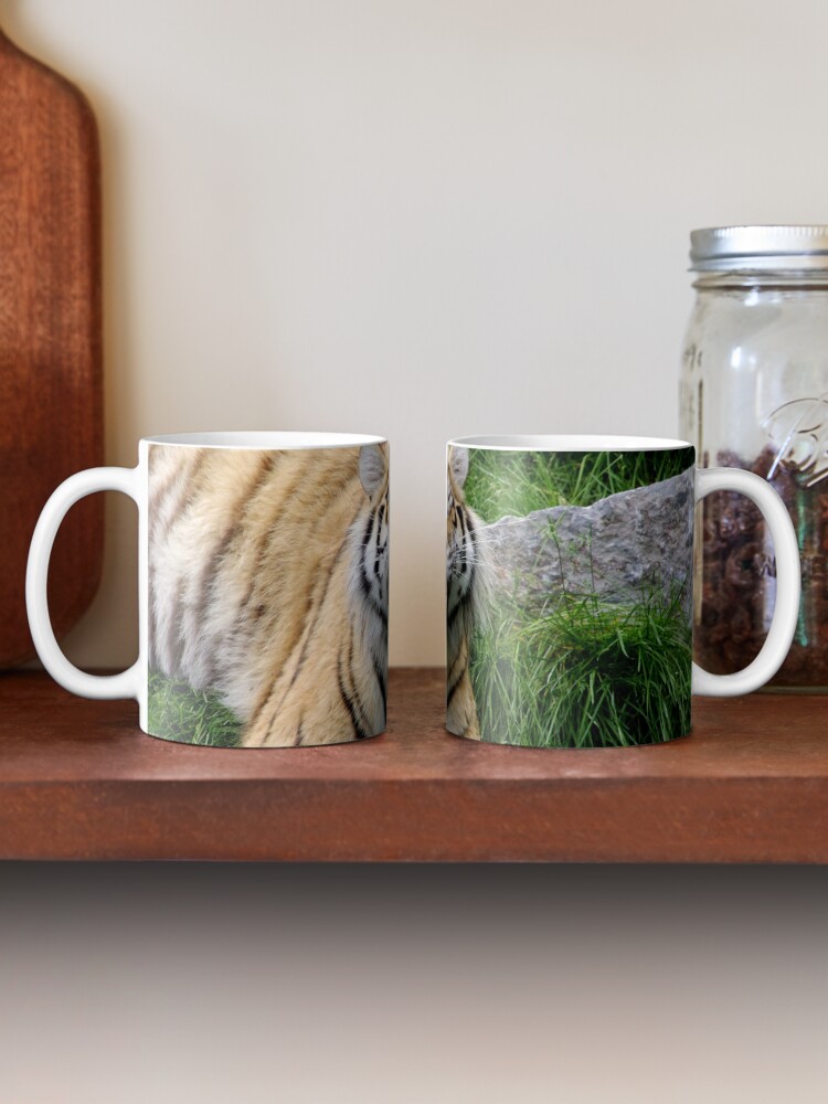 Alternate view of yawning tiger 1 Mug