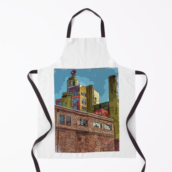 Item preview, Old Rainier Beer building in Seattle Washington - WelshDesigns designed and sold by welshdesigns.