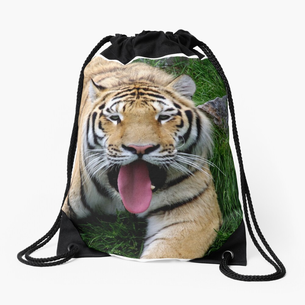 Ahego tiger Drawstring Bag