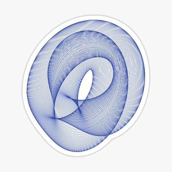 Item preview, Klein Bottle Blue designed and sold by ParamPatterns.