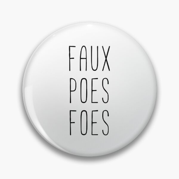 Item preview, Faux Poes Foes designed and sold by Sunny Collections.