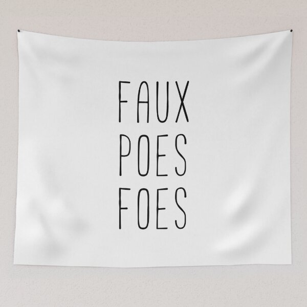Item preview, Faux Poes Foes designed and sold by Sunny Collections.