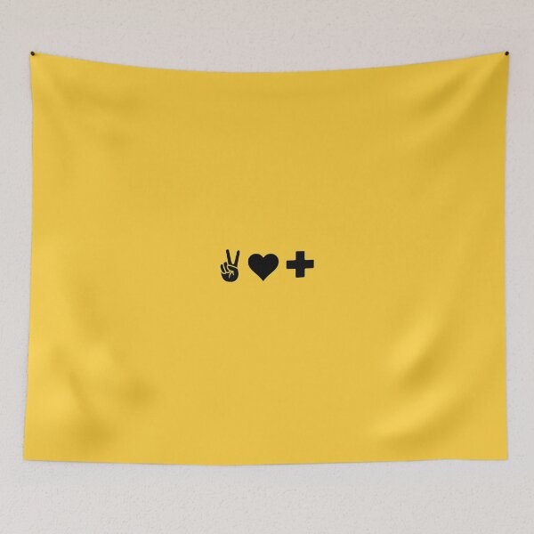 Item preview, Peace Love Positivity Black designed and sold by MDF.Designs.