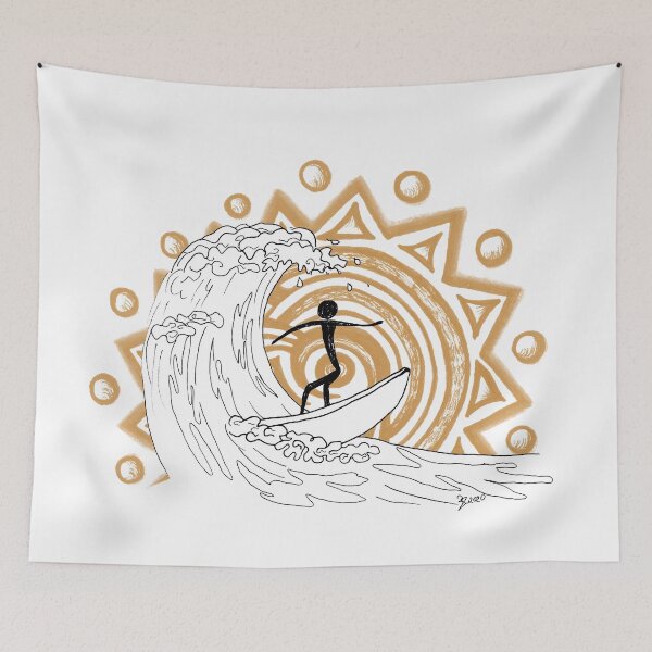 Item preview, Surfer designed and sold by RamintaArt.