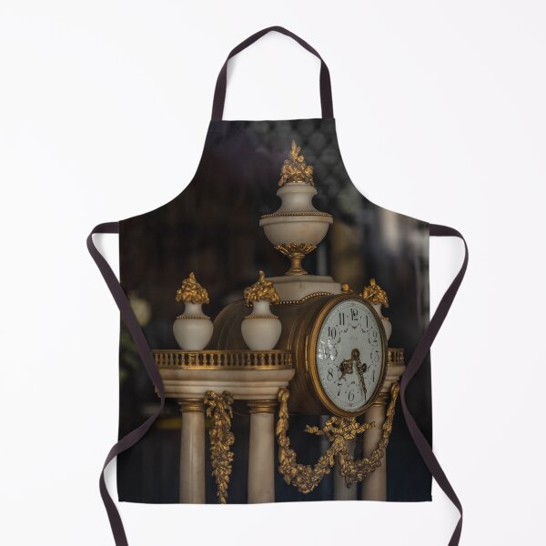 Item preview, Antique table clock with marble and gold details designed and sold by brambillasimone.