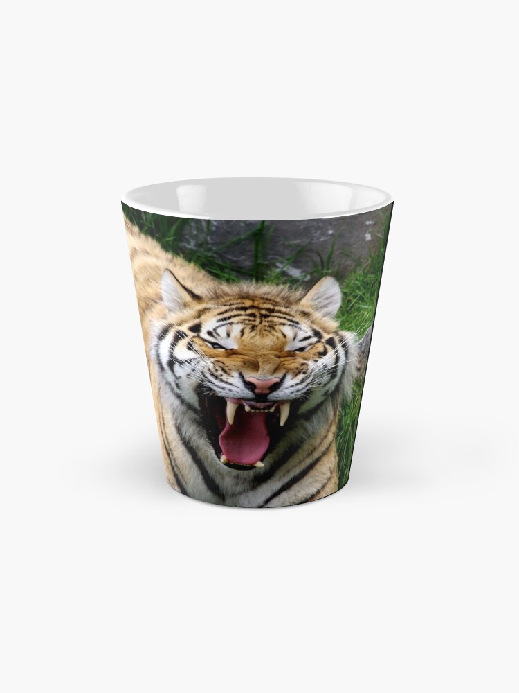 Alternate view of Yawning tiger 2 Coffee Mug