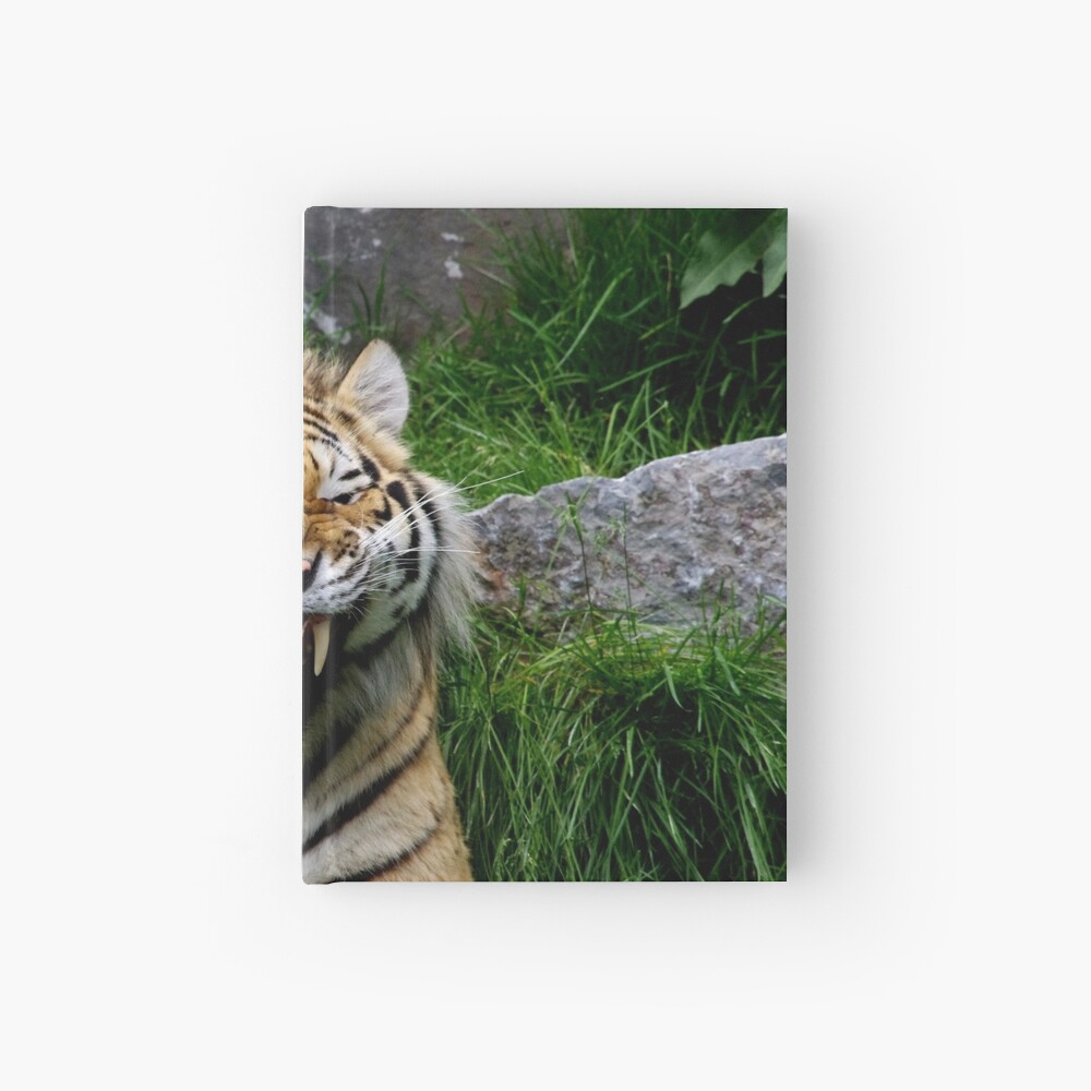Yawning tiger 2 Hardcover Journal