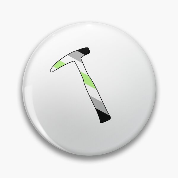 Item preview, Agender Geologist Pride Rock Hammer designed and sold by mwhite717.