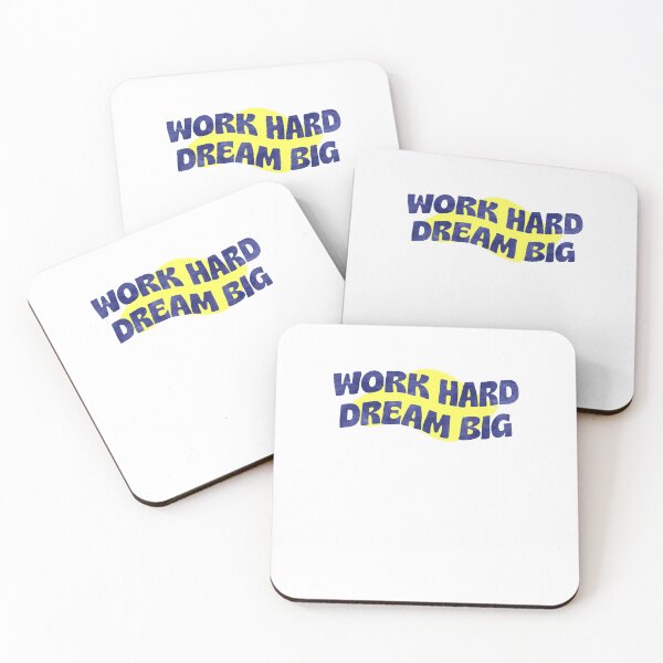 Item preview, Work Hard Dream Big Motivation School designed and sold by sharedipmemes.