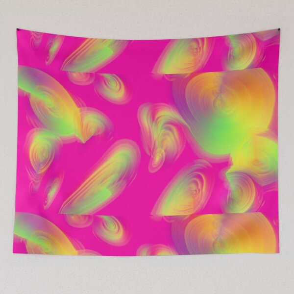 Item preview, Rainbow flooding on pink color  designed and sold by jotcar.