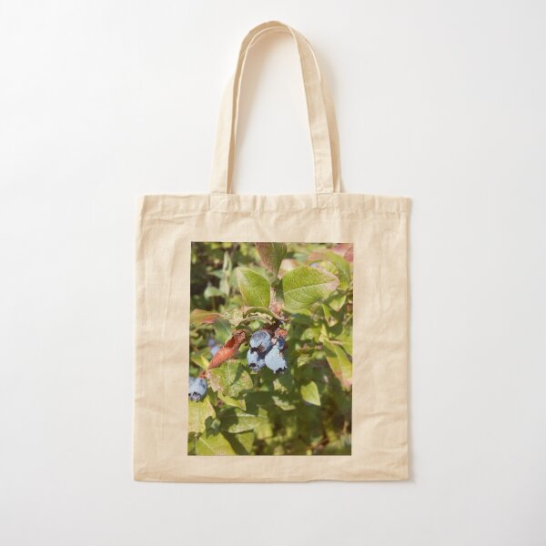 Blueberries past their prime Cotton Tote Bag