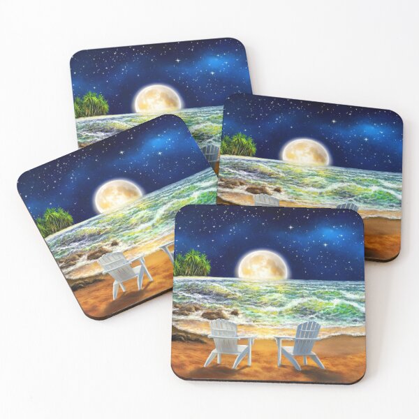 Item preview, Moon over the sea designed and sold by Yaroslav Chyzhevskyi.
