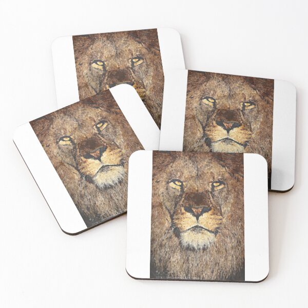 Item preview, Lion face designed and sold by Rina Rosmayani.