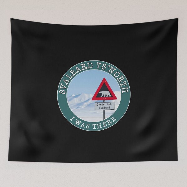 Item preview, Svalbard, 78° north I was there. Longyearbien Spitzbergen Arctic North Pole designed and sold by Camelot71.