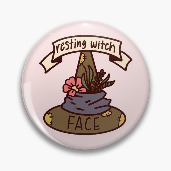 Item preview, Resting Witch Face designed and sold by rgsala.