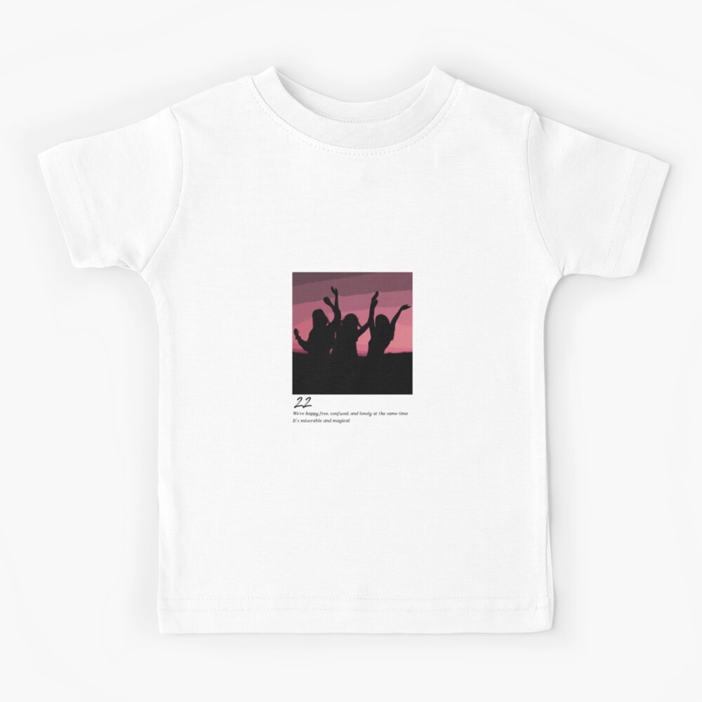 Red - Taylor Swift Kids T-Shirt by nd-creates