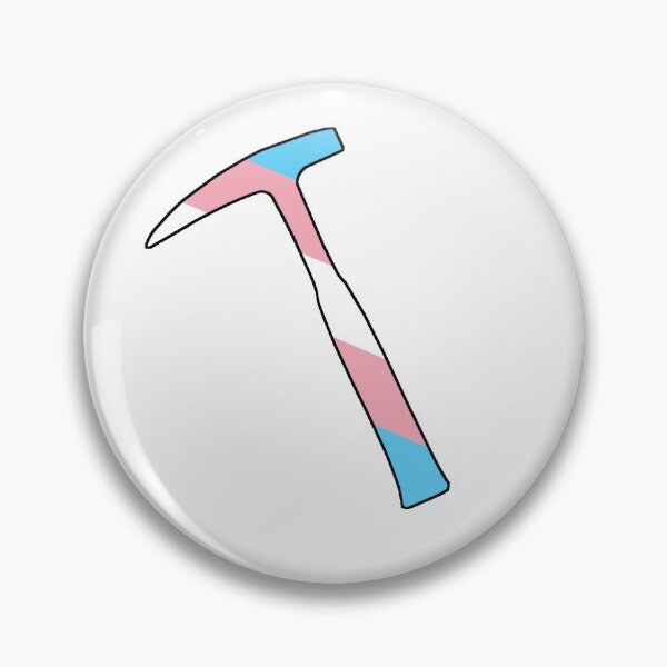 Item preview, Transgender Geologist Pride Rock Hammer designed and sold by mwhite717.