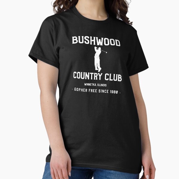 Vista previa del artículo con la obra «Bushwood Country Club - Gopher gratis desde 1980», diseñado y vendido por YoMammaSoFat.