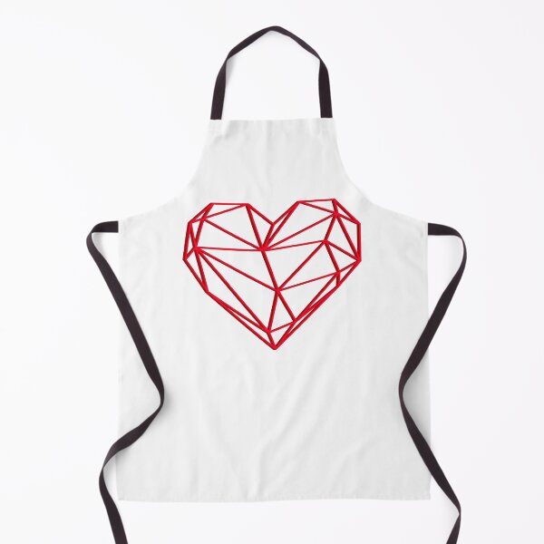 Item preview, Geometric heart designed and sold by Tania Guzmán.