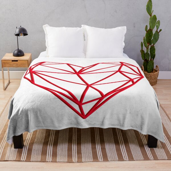 Item preview, Geometric heart designed and sold by Tania Guzmán.