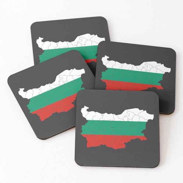Item preview, Bulgaria Flag Map with regions designed and sold by Alo.